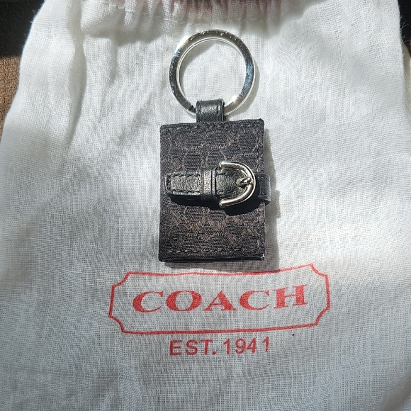 Coach | Accessories | Coach Black Keychain | Poshmark